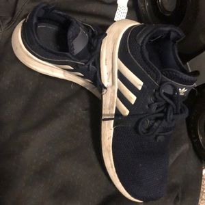 ADIDAS BOYS SHOES- navy blue